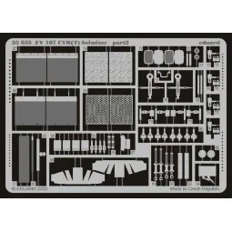 FV 107 CVR(T) Scimitar Fotoätzsatz, 1/35 - Eduard Accessories 35633 2