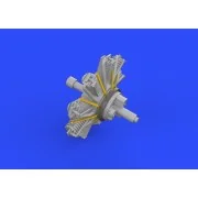 Fokker Dr.I engine for Eduard, 1/72 - Eduard Accessories 672139