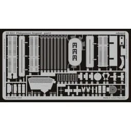 Bundeswehr Flakpanzer Gepard Fotoätzsatz, 1/35 - Eduard Accessories...