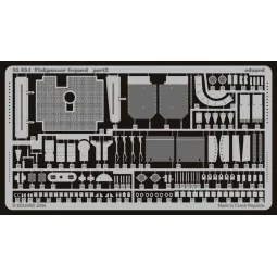 Bundeswehr Flakpanzer Gepard Fotoätzsatz, 1/35 - Eduard Accessories... 2