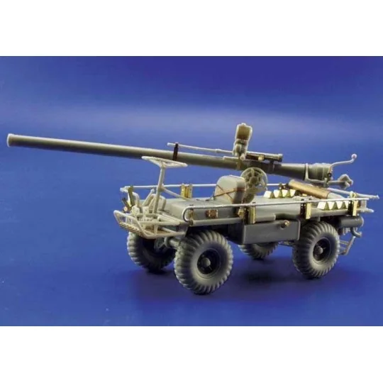 M-274 Mule mit 106 mm-Geschütz Fotoätzsatz, 1/35 - Eduard Accessori...