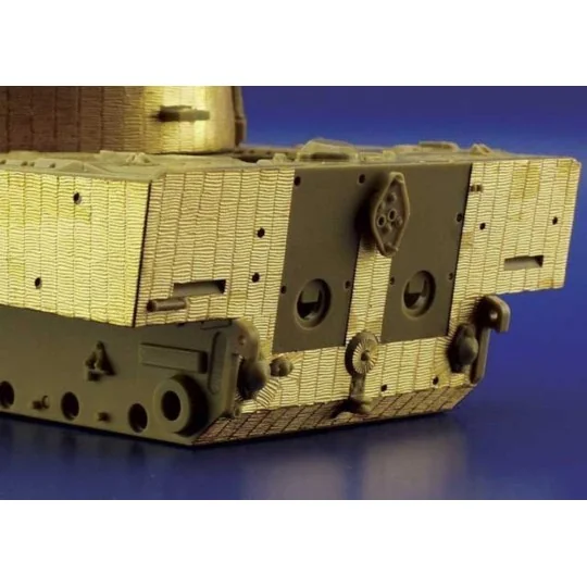 SD.Kfz 181 Tiger I Zimmerit Mid.Production, 1/35 - Eduard Accessori...
