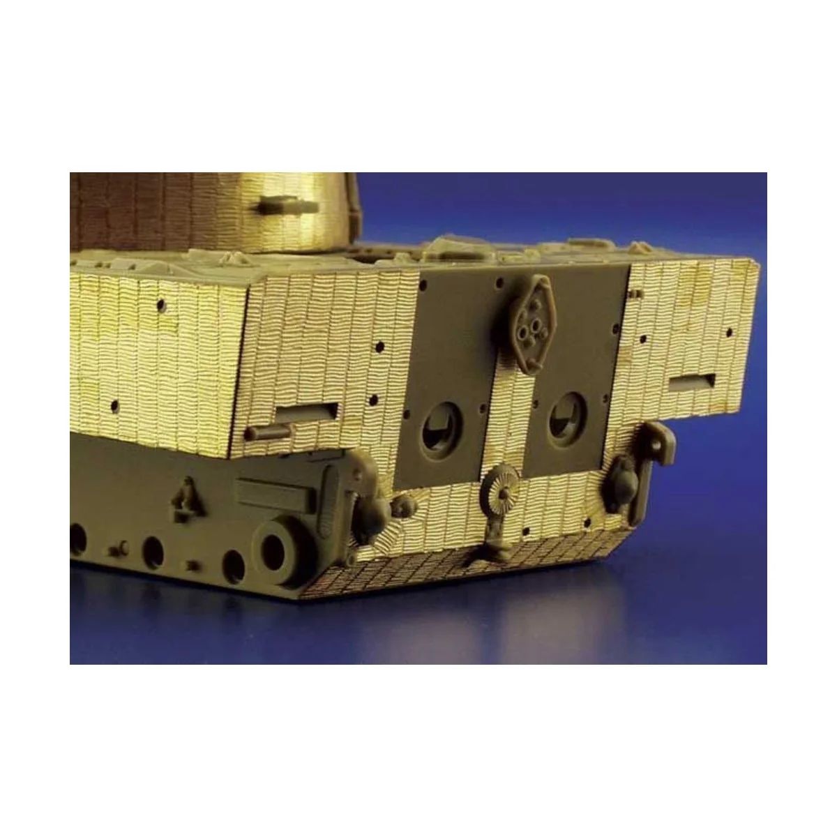 SD.Kfz 181 Tiger I Zimmerit Mid.Production, 1/35 - Eduard Accessori...