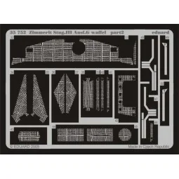 Zimmerit Stug. III Ausf. G waffel, 1/35 - Eduard Accessories 35752 2