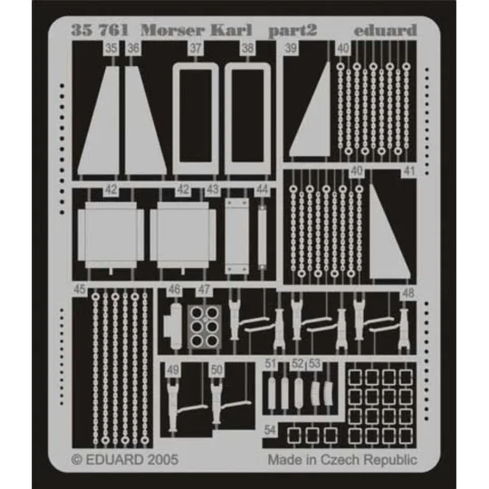 Mörser Karl, 1/35 - Eduard Accessories 35761