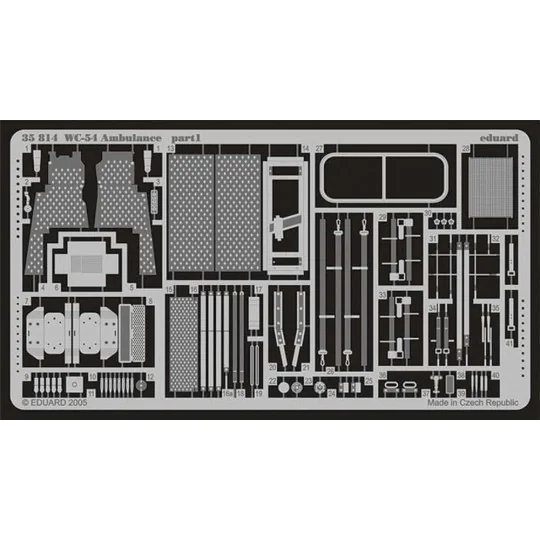 WC-54 Ambulance für Italeri Bausatz, 1/35 - Eduard Accessories 35814