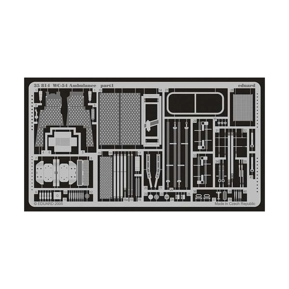 WC-54 Ambulance für Italeri Bausatz, 1/35 - Eduard Accessories 35814