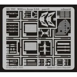 Willys Jeep SAS für Tamiya Bausatz, 1/35 - Eduard Accessories 35797 2