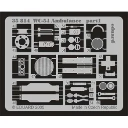 WC-54 Ambulance für Italeri Bausatz, 1/35 - Eduard Accessories 35814 2