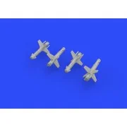 Falanga 9M17P missiles, 1/72 - Eduard Accessories 672144