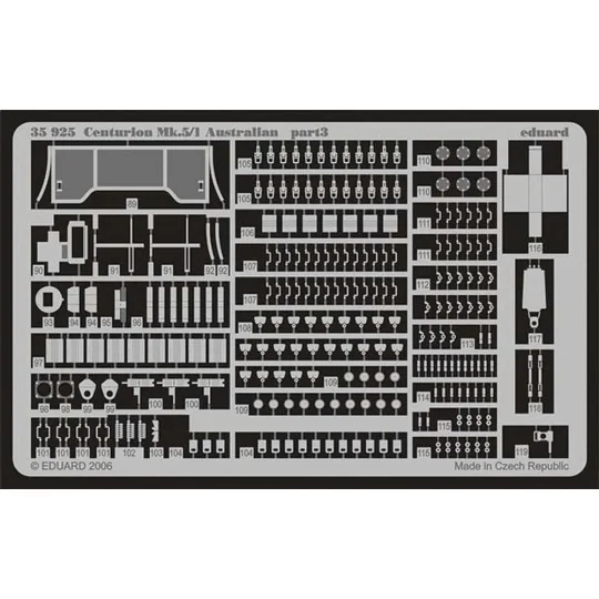 Centurion Mk.5/1 Australian Für AFV Club Bausatz 35100, 1/35 - Edua...