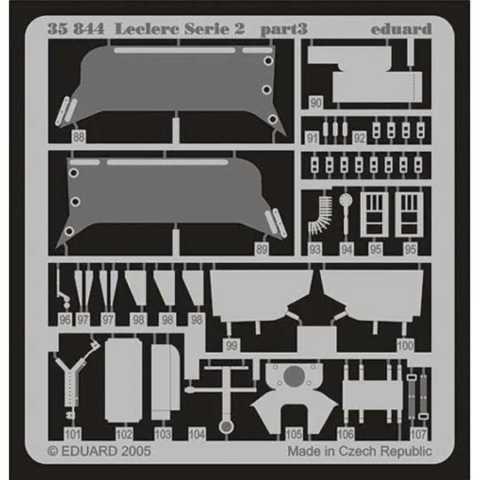 Leclerc Serie 2 für Tamiya Bausatz, 1/35 - Eduard Accessories 35844