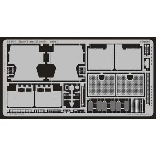 Tiger I Ausf.E early für Tamiya-Bausatz 35216, 1/35 - Eduard Access...