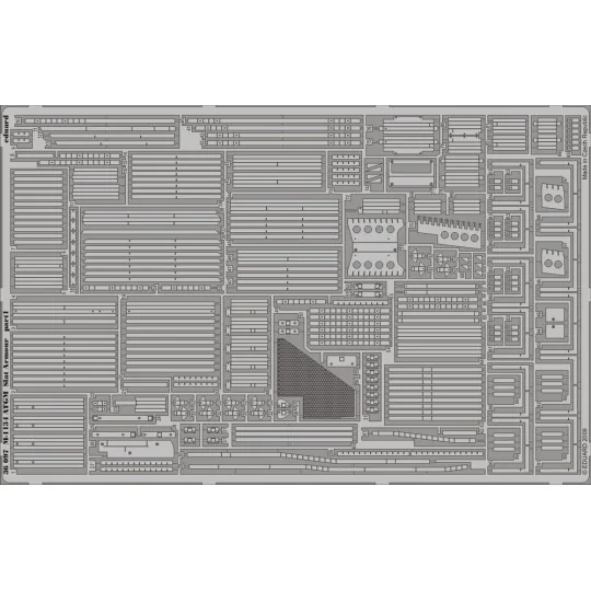 M-1134 ATGM Slat Armour für AFV, 1/35 - Eduard Accessories 36097