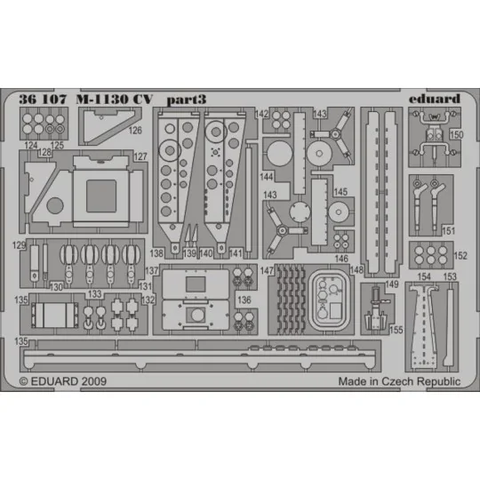 M-1130 CV (TRU), 1/35 - Eduard Accessories 36107