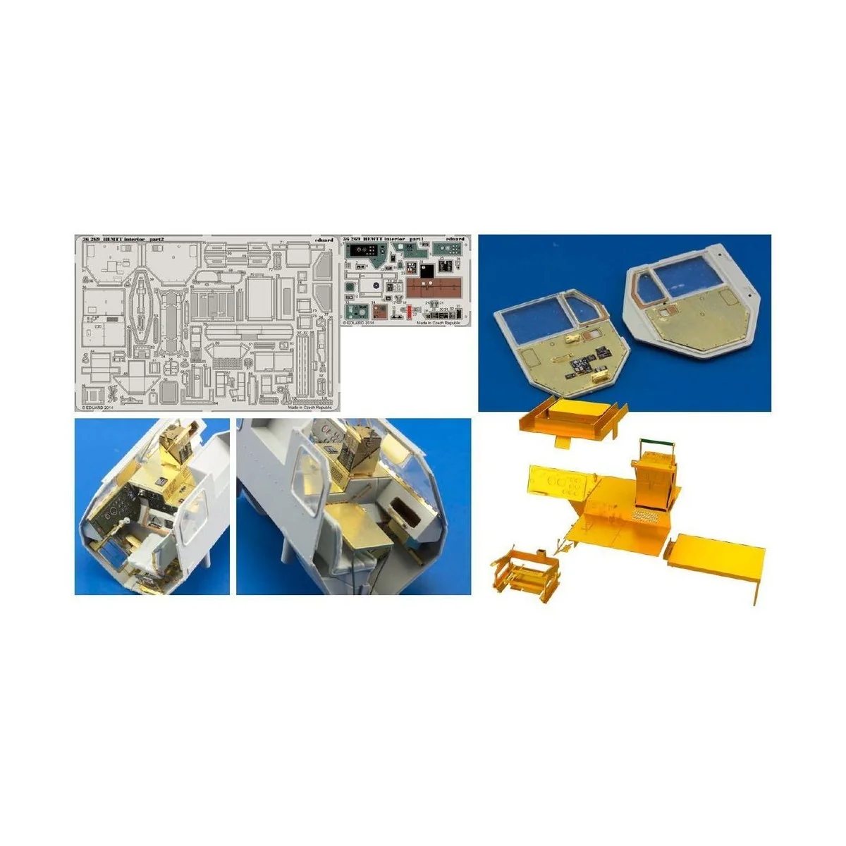 HEMTT interior for Italeri, 1/35 - Eduard Accessories 36269