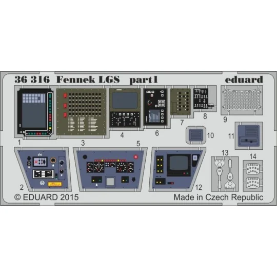 Fennek LGS for Trumpeter, 1/35 - Eduard Accessories 36316