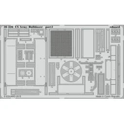 US Army Bulldozer for Mini Art, 1/35 - Eduard Accessories 36326
