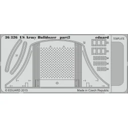 US Army Bulldozer for Mini Art, 1/35 - Eduard Accessories 36326 2
