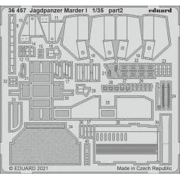 Jagdpanzer Marder I for Tamiya, 1/35 - Eduard Accessories 36457 2