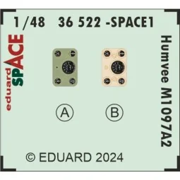 Humvee M1097A2 ICM, 1/35 - Eduard Accessories 36522 2
