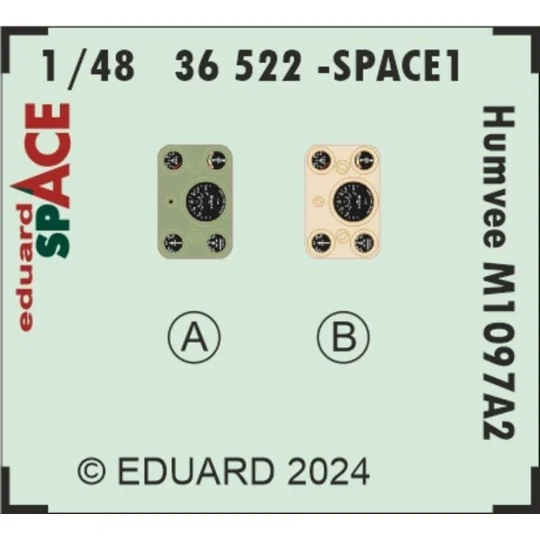 Humvee M1097A2 ICM, 1/35 - Eduard Accessories 36522