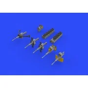 H8K2 Emily guns for Hasegawa, 1/72 - Eduard Accessories 672157