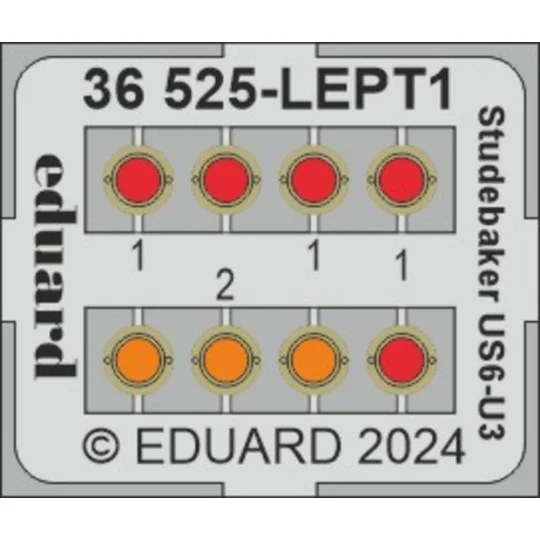 Studebaker US6-U3, 1/35 - Eduard Accessories 36525