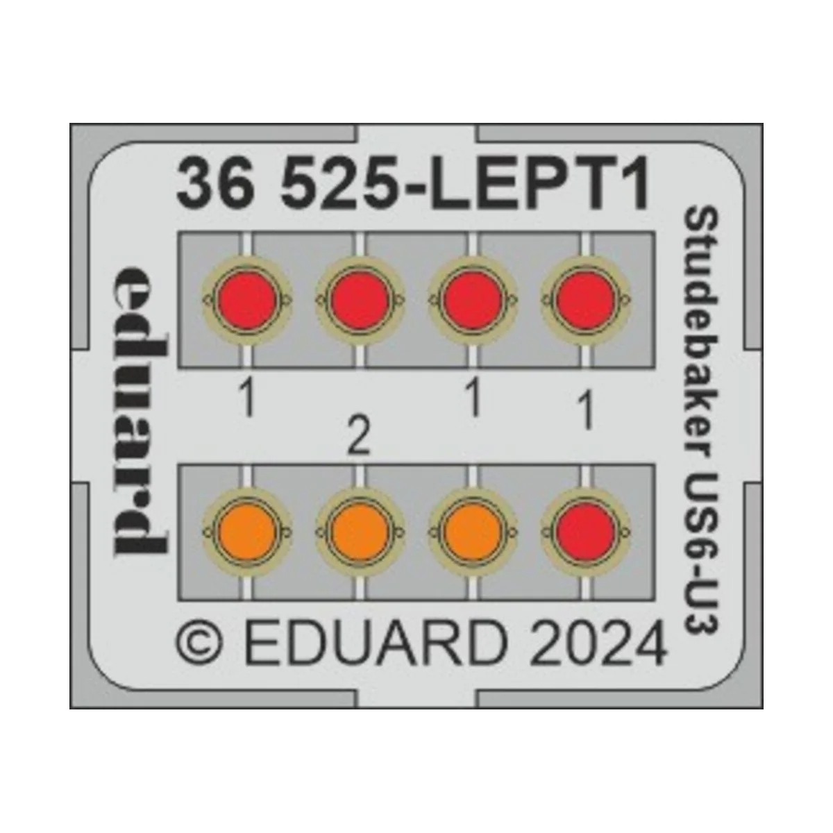 Studebaker US6-U3, 1/35 - Eduard Accessories 36525