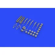 H8K2 Emily guns for Hasegawa, 1/72 - Eduard Accessories 672157