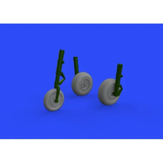 Me 262 wheels for Airfix, 1/72 - Eduard Accessories 672159