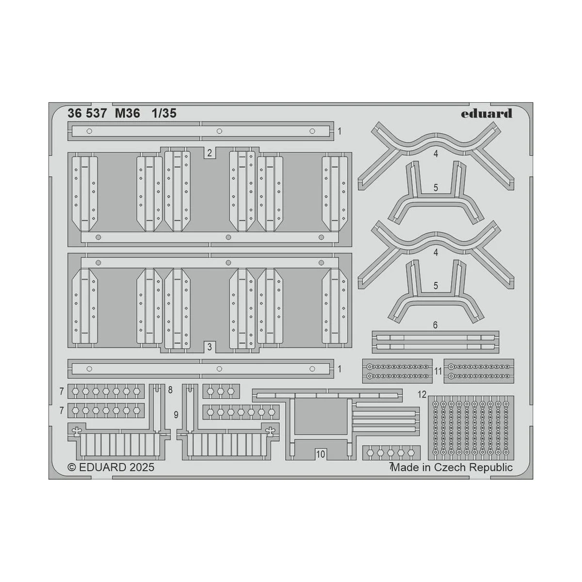M 36 for Tamiya, 1/35 - Eduard Accessories 36537