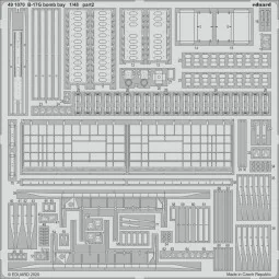 B-17G bomb bay for HKM, 1/48 - Eduard Accessories 491070 2