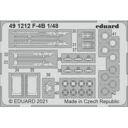 F-4B 1/48 for TAMIYA, 1/48 - Eduard Accessories 491212 2