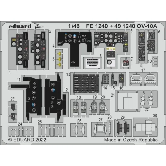 OV-10A for ICM, 1/48 - Eduard Accessories 491240
