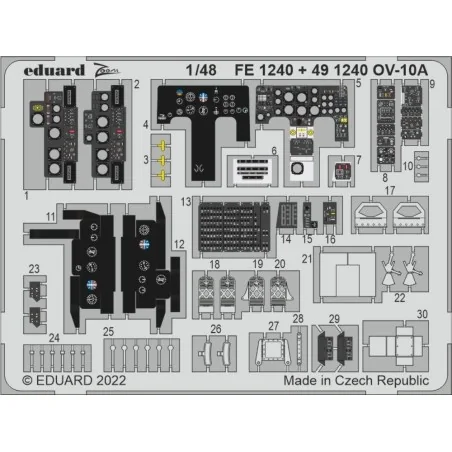 OV-10A for ICM, 1/48 - Eduard Accessories 491240