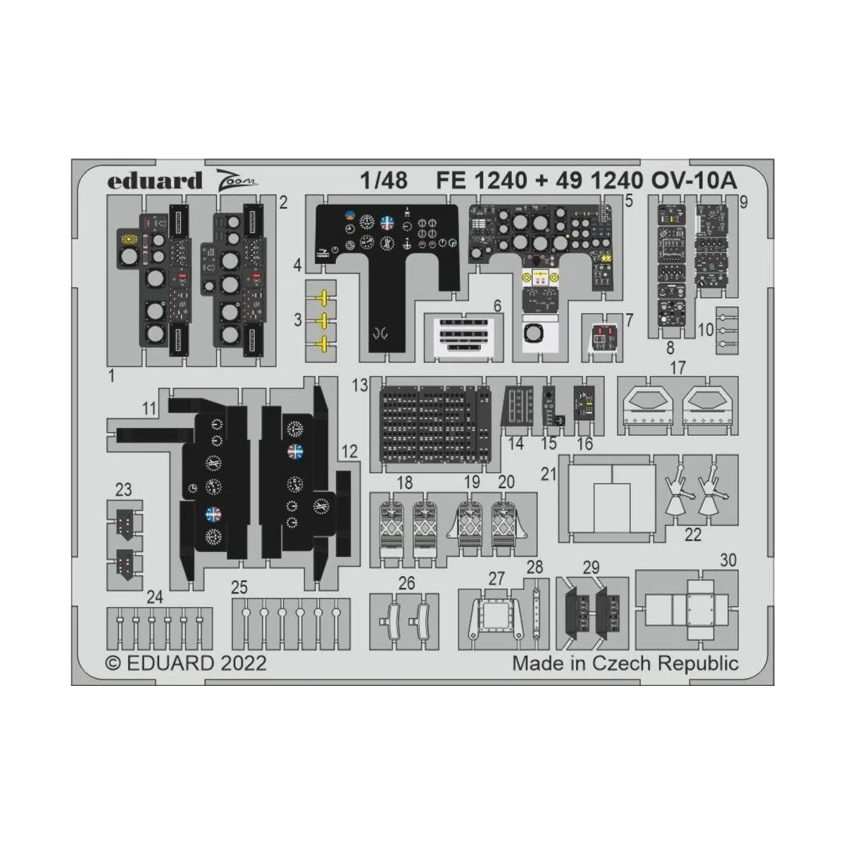 OV-10A for ICM, 1/48 - Eduard Accessories 491240