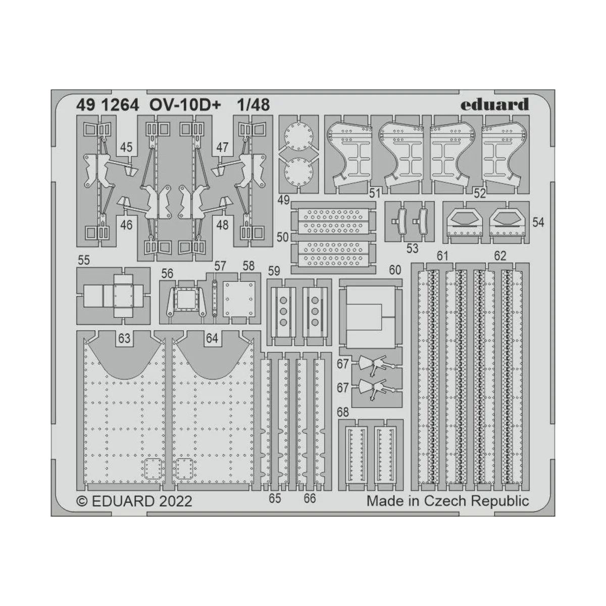 OV-10D+ for ICM, 1/48 - Eduard Accessories 491264