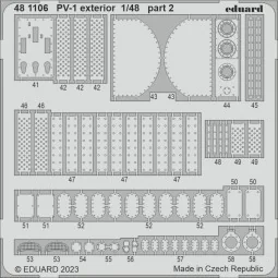 PV-1 exterior 1/48 ACADEMY, 1/48 - Eduard Accessories 481106 2