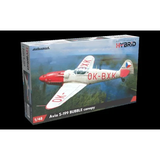 Avia S-199 bubble canopy, 1/48 - Eduard Plastic Kits 948012