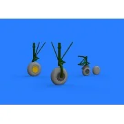 B-24 wheels for Eduard/Hasegawa, 1/72 - Eduard Accessories 672170