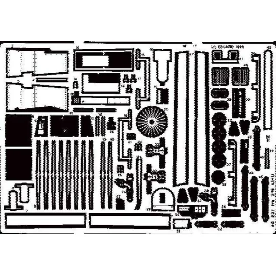 Heinkel He-219 UHU, 1/48 - Eduard Accessories 48231