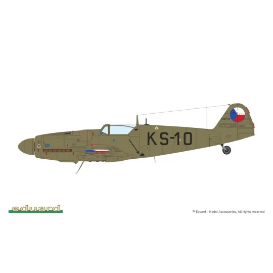 Avia S-199 ERLA canopy, 1/48 - Eduard Plastic Kits 948011