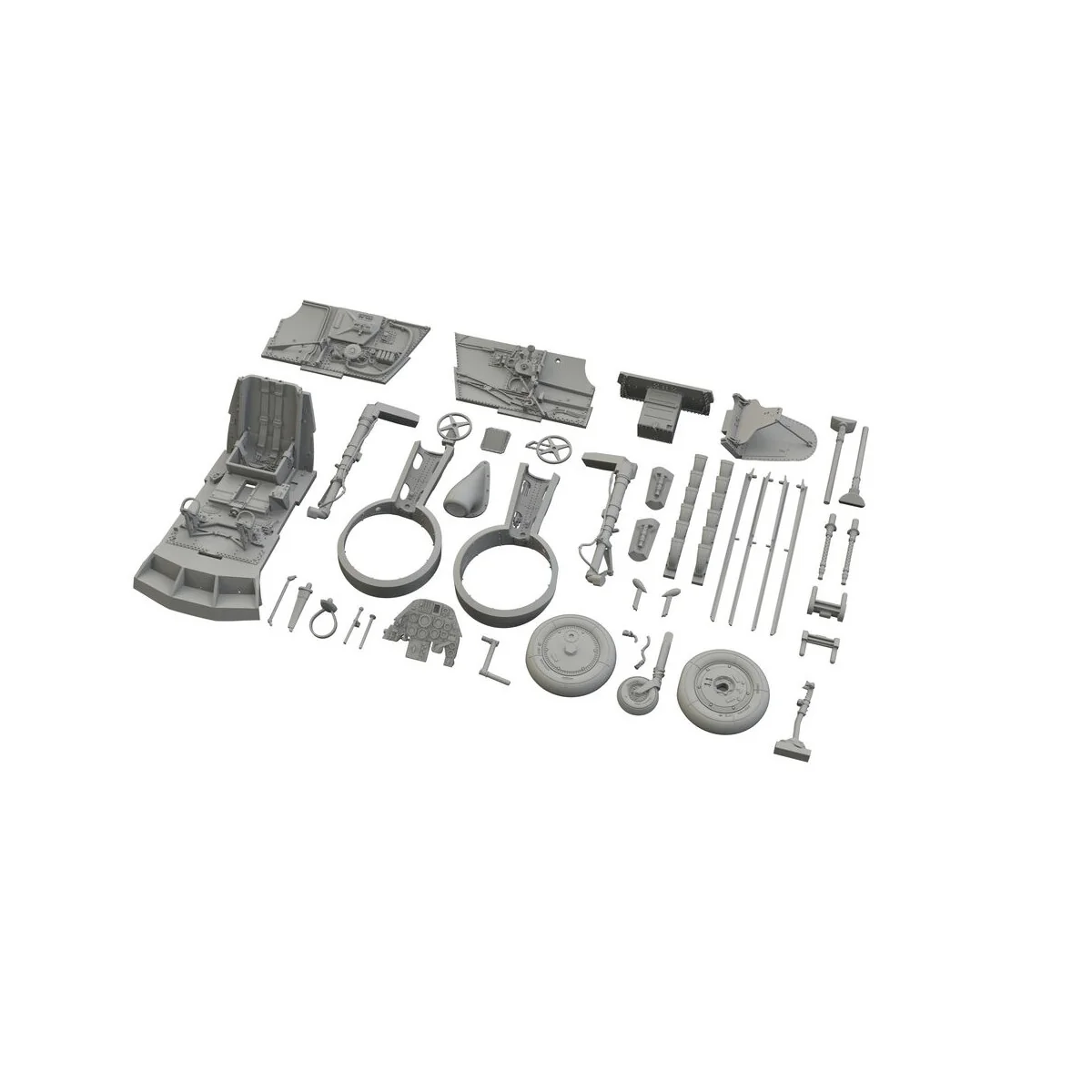 Avia S-199 ERLA canopy, 1/48 - Eduard Plastic Kits 948011