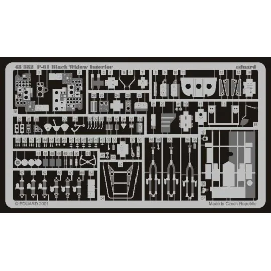 P-61 Black Widow, 1/48 - Eduard Accessories 48382