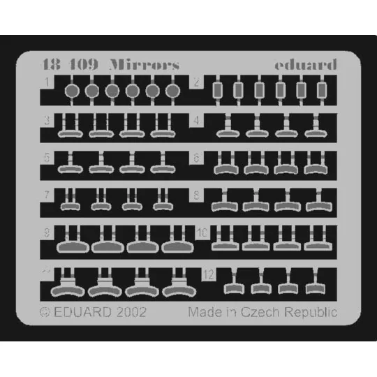 Spiegel, 1/48 - Eduard Accessories 48409