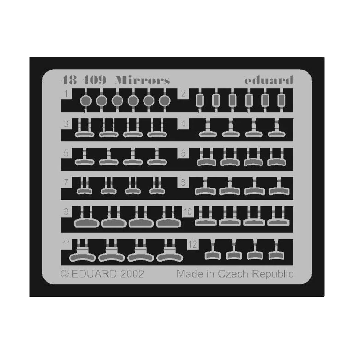 Spiegel, 1/48 - Eduard Accessories 48409