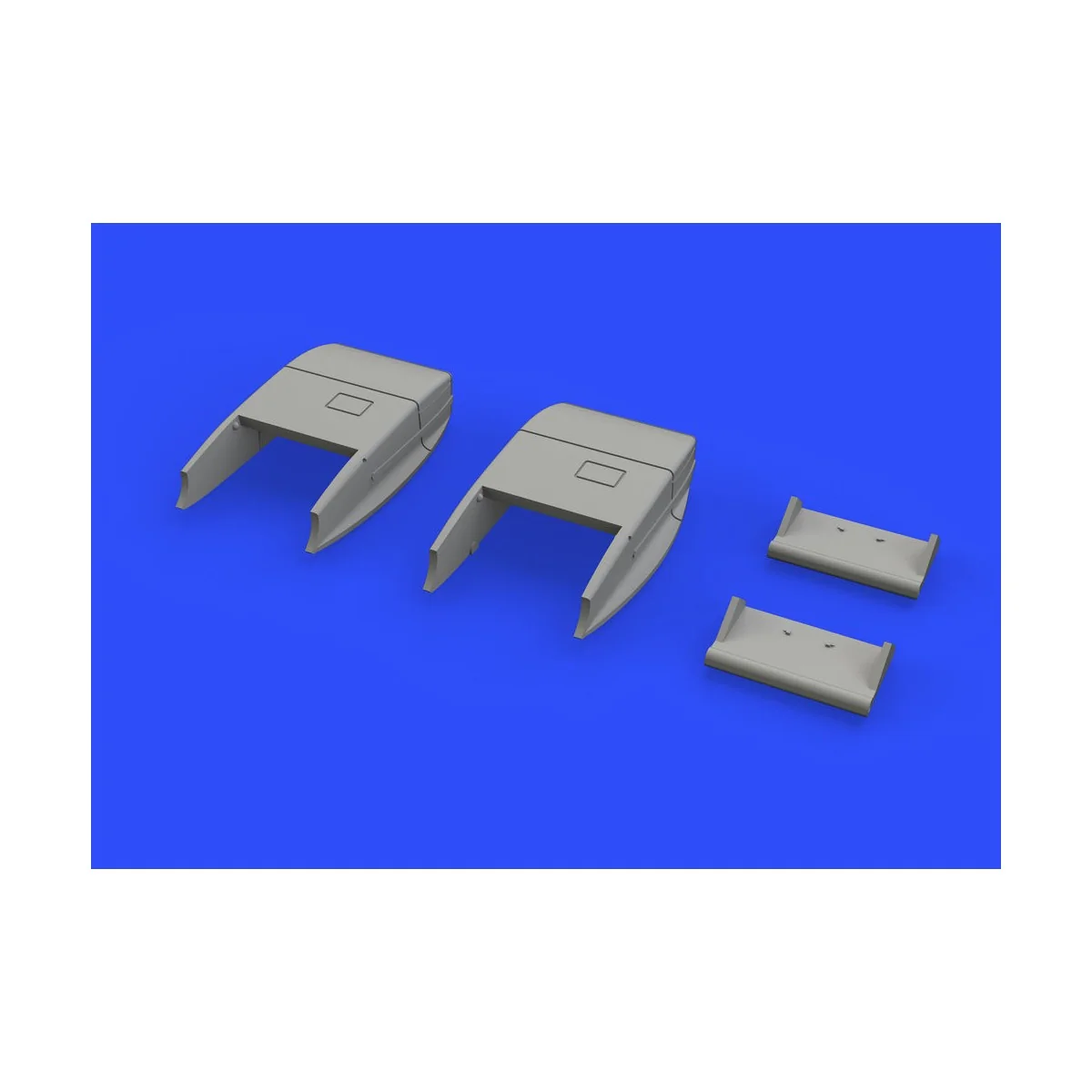 Spitfire mk.VIII/IX/XVI radiator fairing for Eduard, 1/72 - Eduard ...