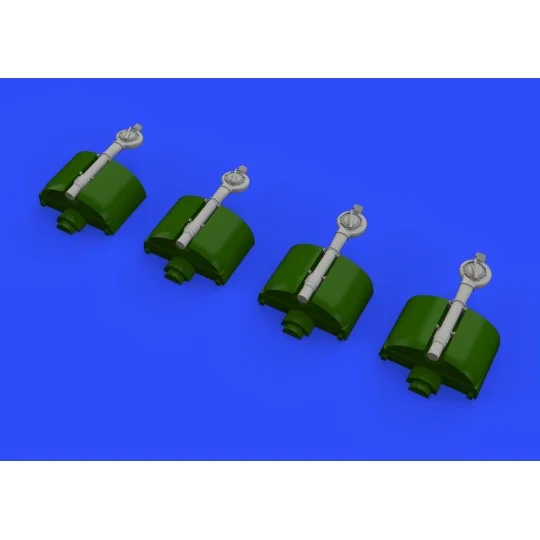 B-24 turbochargers f.Eduard, Hasegawa, 1/72 - Eduard Accessories 67...