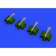 B-24 turbochargers f.Eduard, Hasegawa, 1/72 - Eduard Accessories 67...